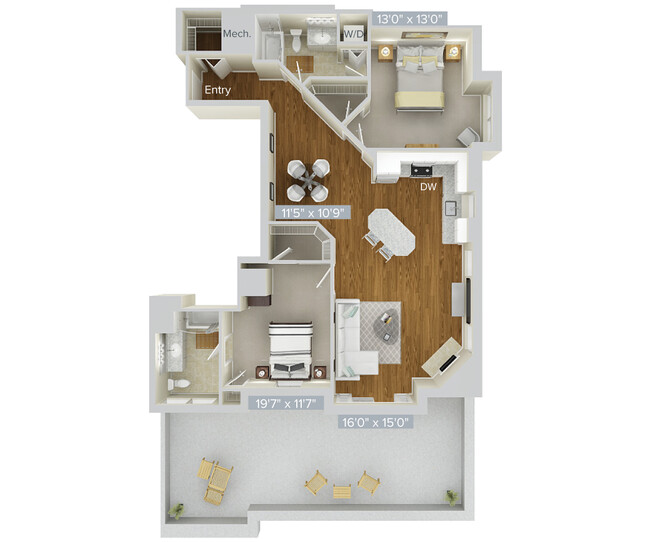 Floorplan - Avalon Clarendon