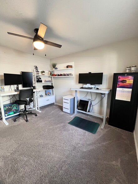 Bedroom/Office# 3 with NEW Carpet - 808 9th Ave N