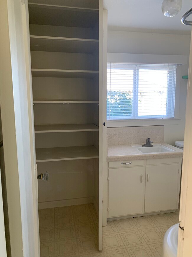 bathroom storage - 2855 Old Gravenstein Hwy