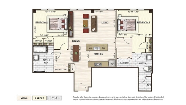 Floorplan - The Pinnacle @ 65