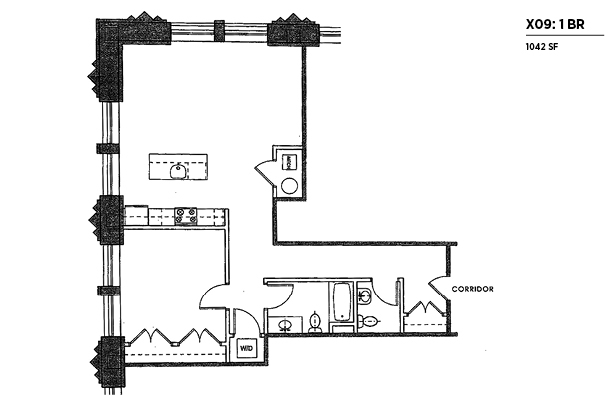 1BR/1.5BA - 2100 Parkway