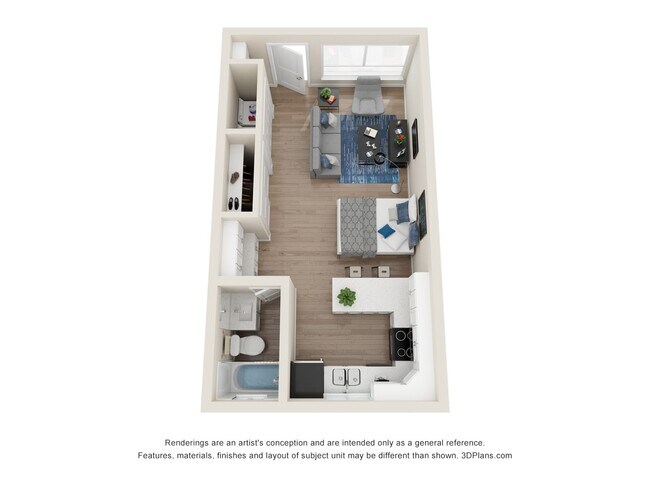 129 studio - 745 Burcham Dr