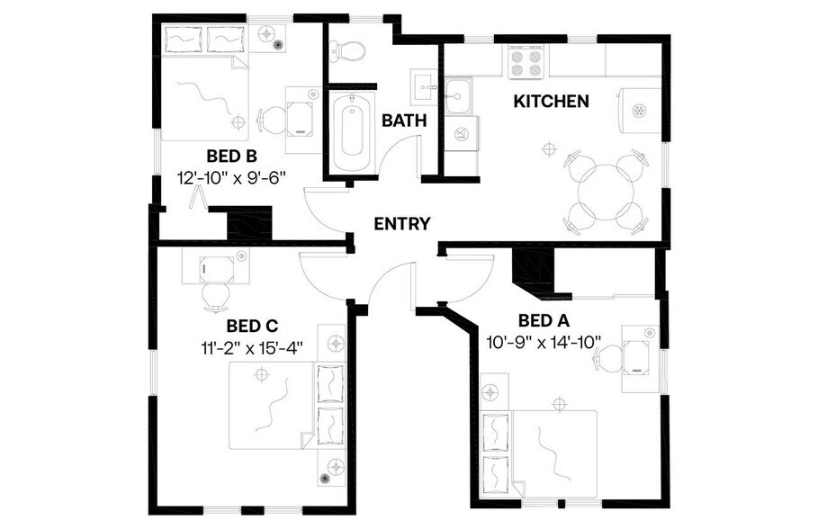 Building Photo - Room in Shared 3 bed/1 bath home
