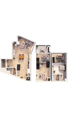 Floorplan - Roosevelt Lofts