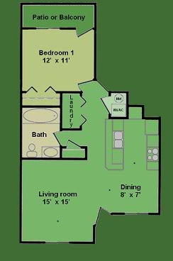 1BR/1BA - Villas - North Winds