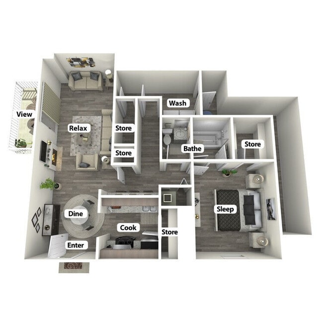 Floorplan - Grey Parc of Macon