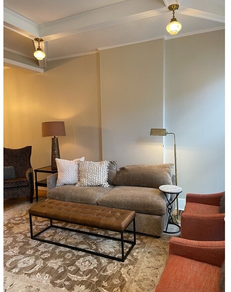 Large living and dining room - 107 W 13th St