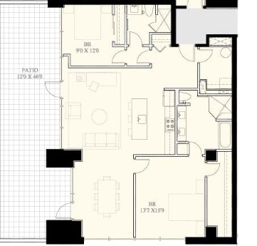Floorplan - 300 E 3rd St