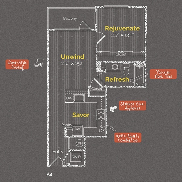 Floorplan - The Maxwell