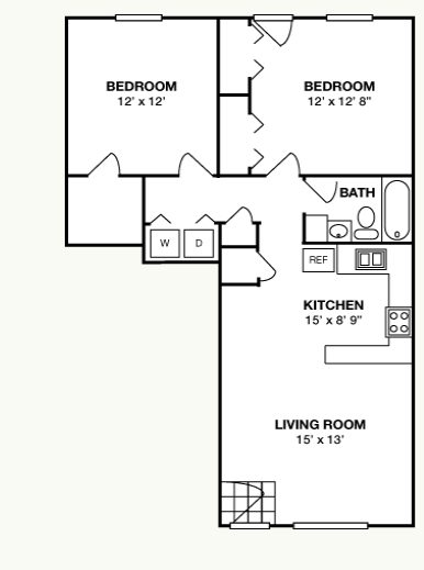 2BA/1BR - Lakeside Manor Apartments 55+