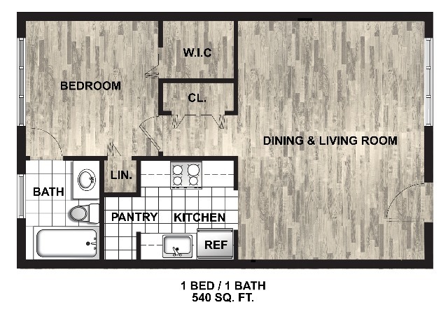 Floorplan - Sunshine Lakes Apartments