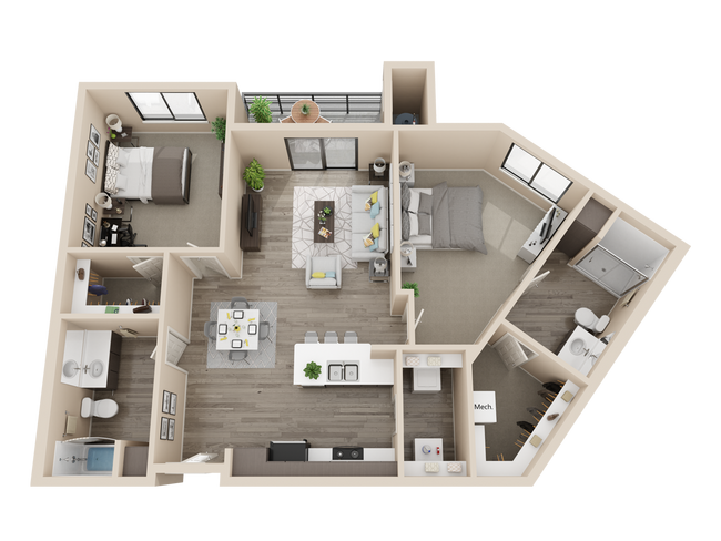Floorplan - V on Broadway