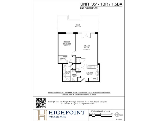 Floorplan - HIGHPOINT Wicker Park