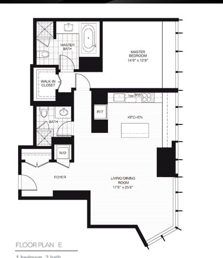 1BR/1.5BA - Millennium Tower