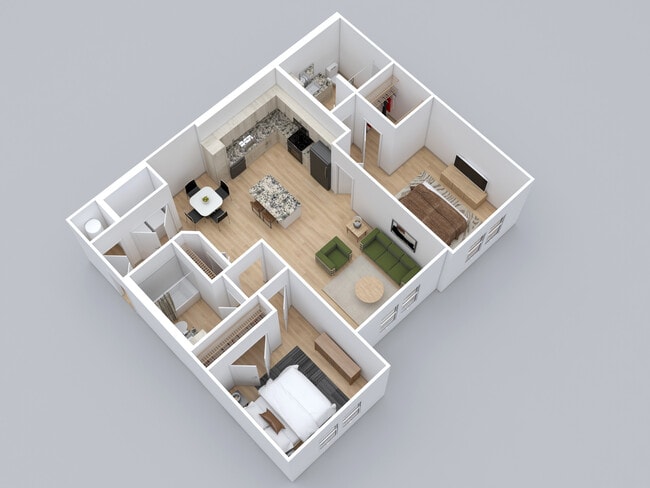 2x2 - Pinnacle at Wesleyan