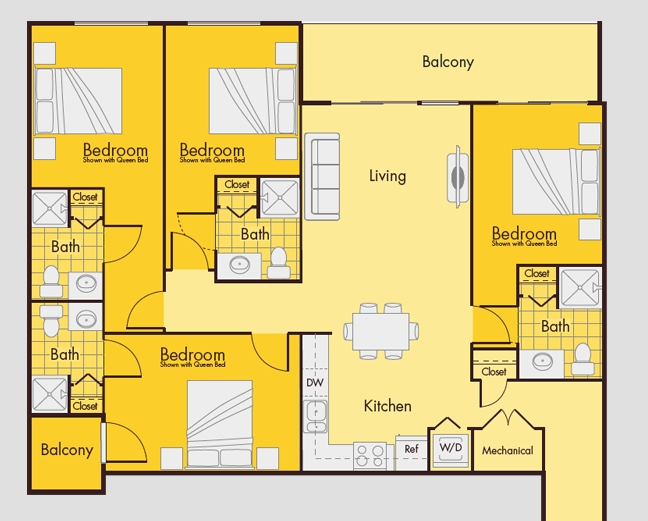 Floorplan - Lofts on College