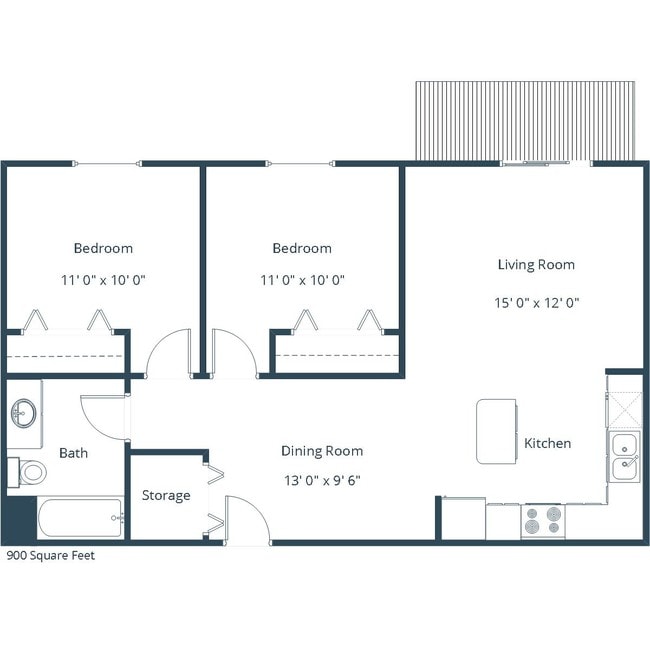 Floorplan - Ashbury Apartment Community
