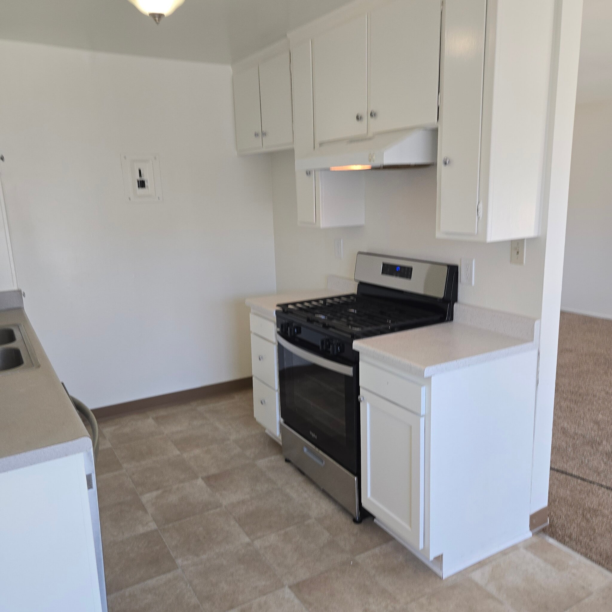 New lower cabinets and counters - 2613 Andover Ave