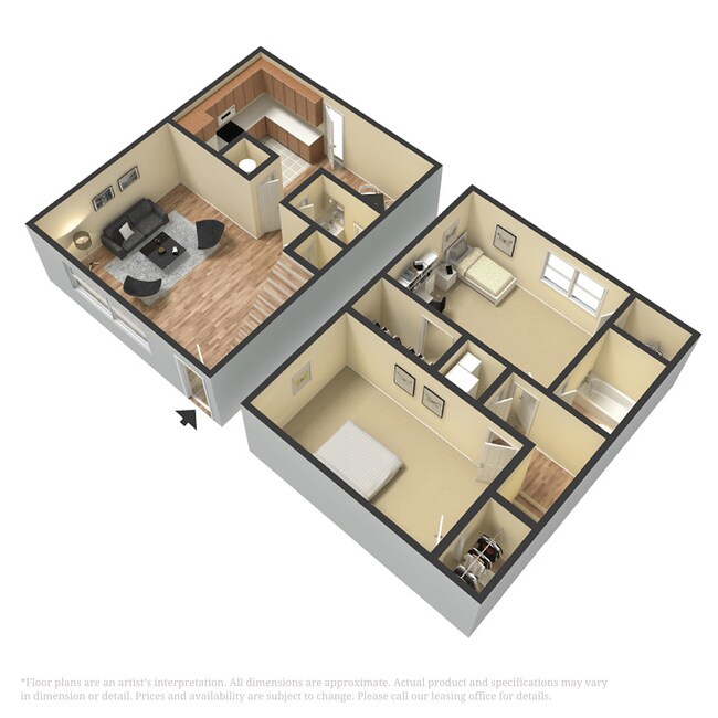 Floorplan - Diamond Crest Townhomes