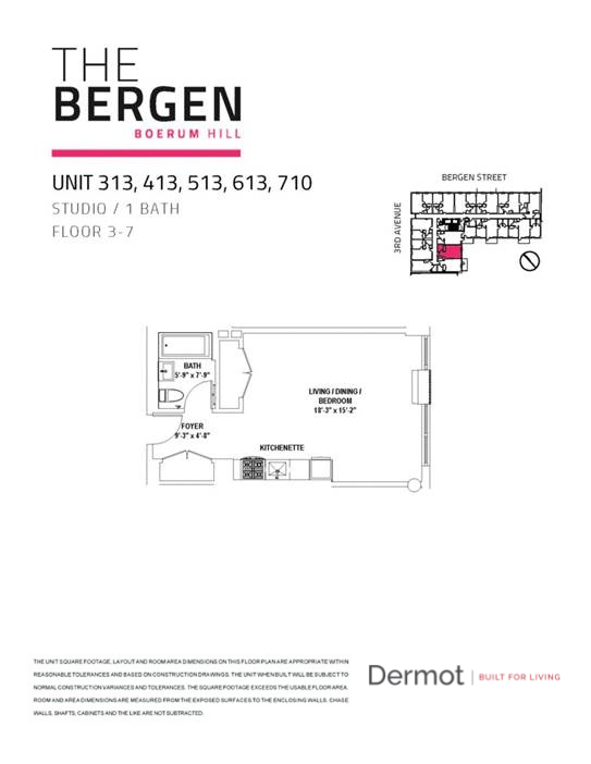 Floorplan - The Bergen