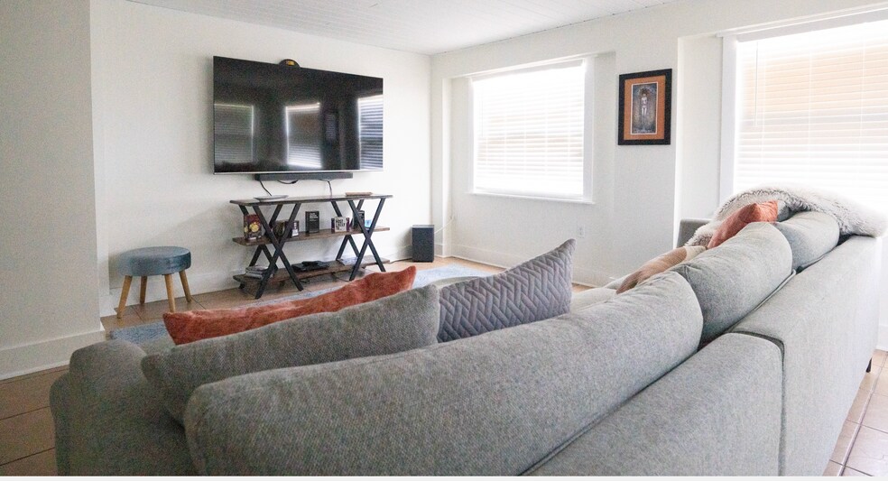 Large screen TV room - 1449 Braman Ave