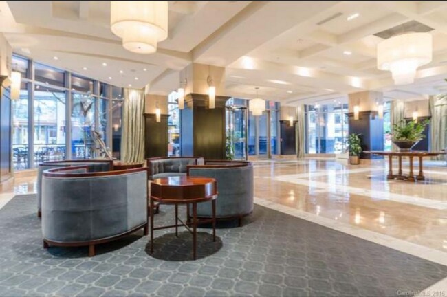Sitting in Lobby - 230 S Tryon St