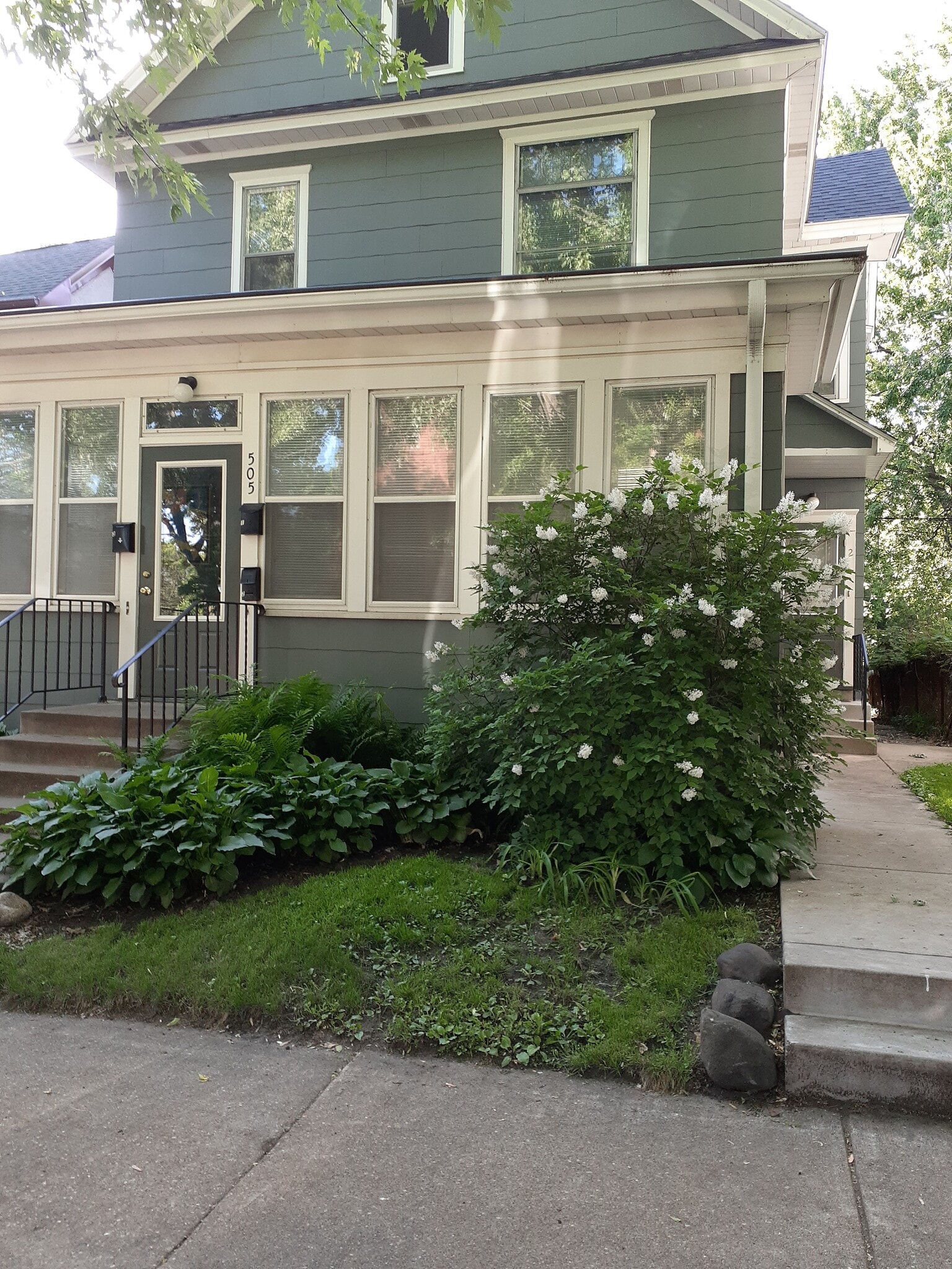 View of triplex - 505 8th Ave SE