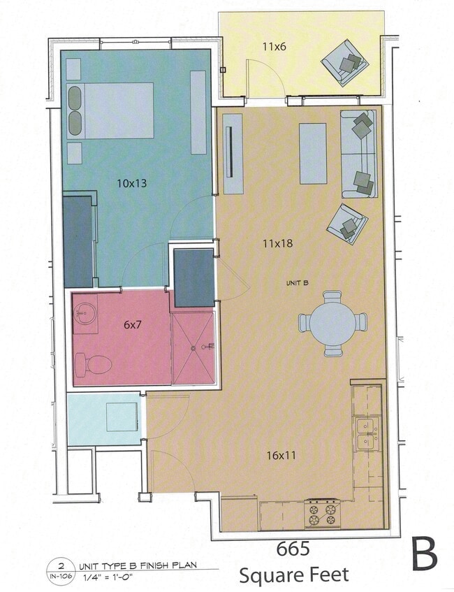 Floorplan - Josephine Commons