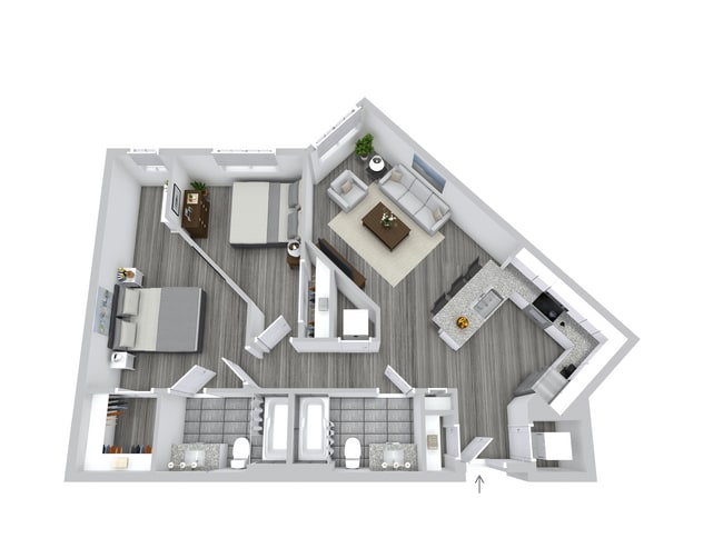 Floorplan - The Residences at Forest Glen