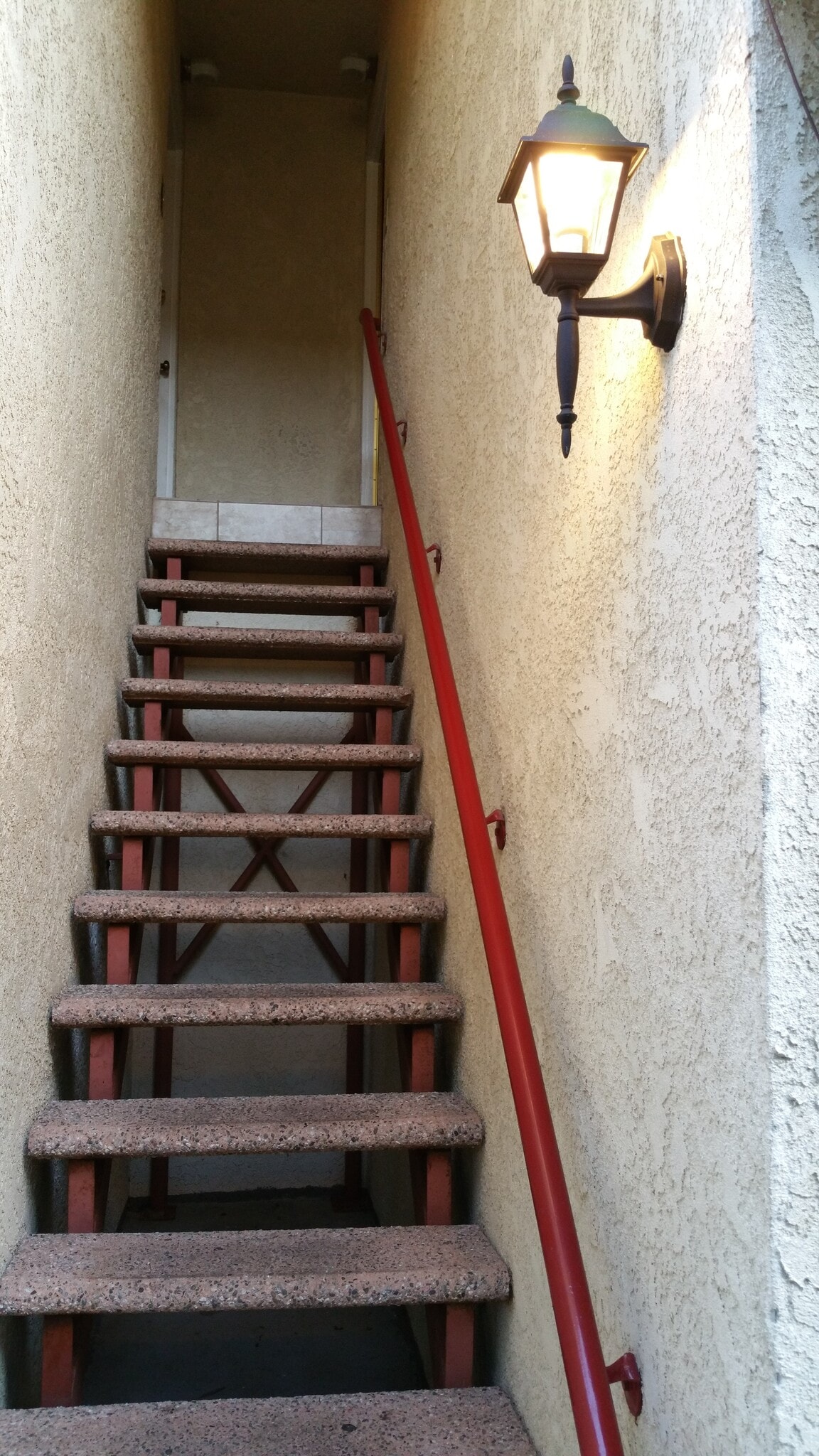 Stairs to Apartment #3 - 3843 Huron Ave