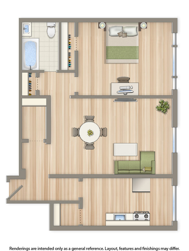 Floorplan - Dupont Apartments