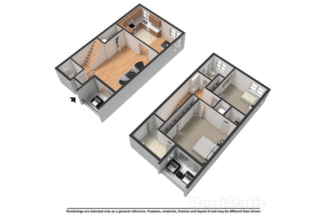 Floorplan - Bixby Hill Apartments