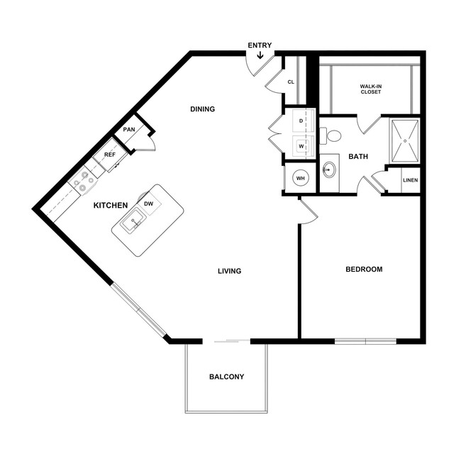 Floorplan - Mercer Atlanta - Student Living