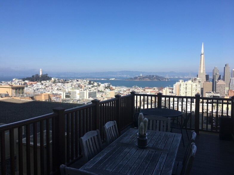 Shared roof deck - 1260 Clay St
