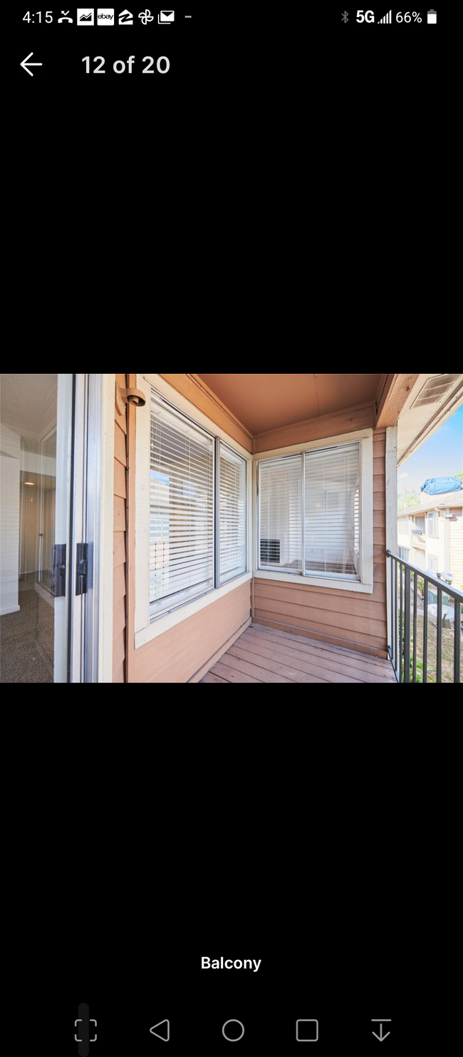 Nice deck. Protected from the wind and sun. Very relaxing. - 12400 Overbrook Ln