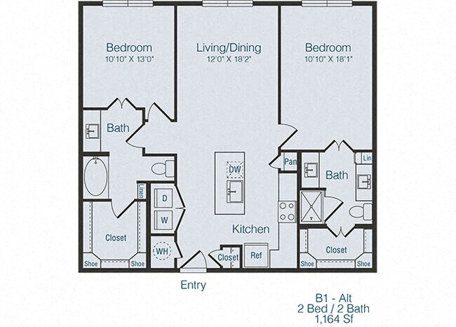 Floorplan - Domain at The Gate