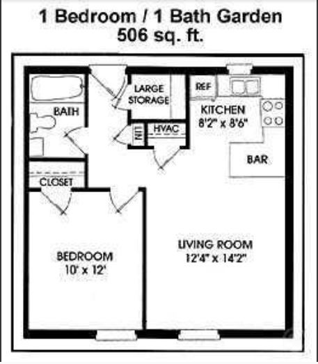 Floorplan - Riverchase Apartments