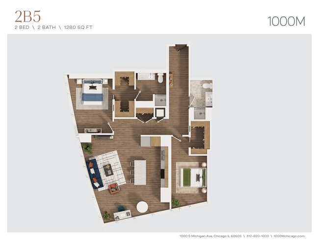 Floorplan - 1000M