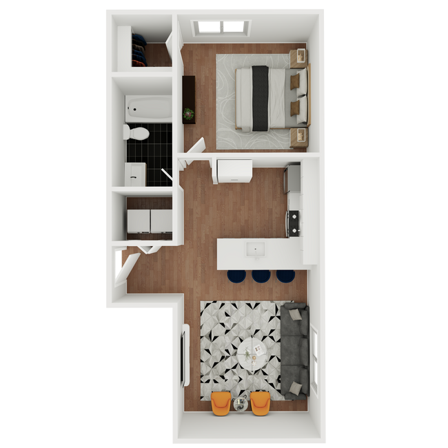 A1 3D - Crescent Apartments