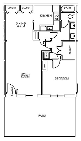 Floorplan - Lenox Village Apartments