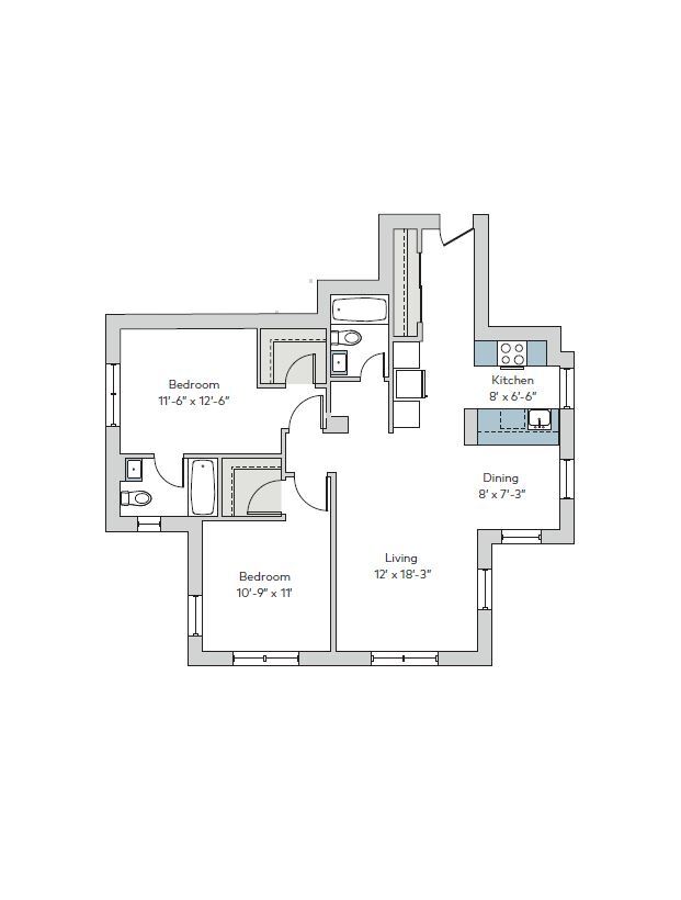 Floorplan - Montclair on the Park