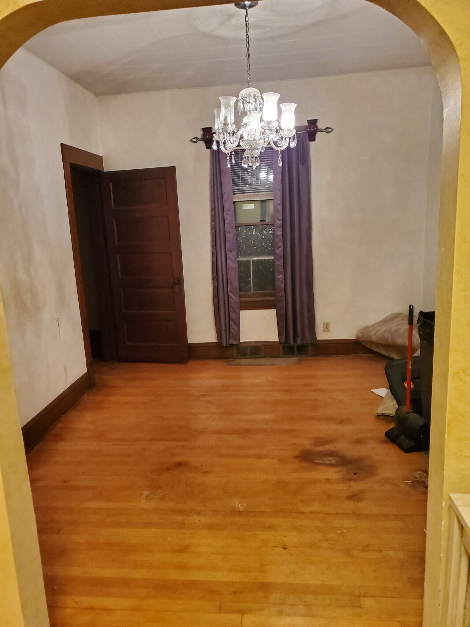 dining room from living room - 606 7th St N