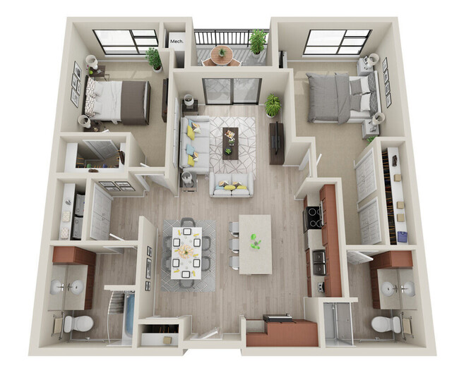 Floorplan - The Landing at 818