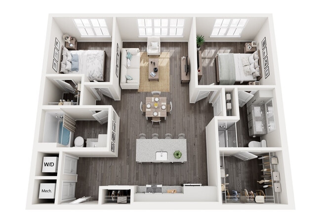 Floorplan - Venture at Long Shoals