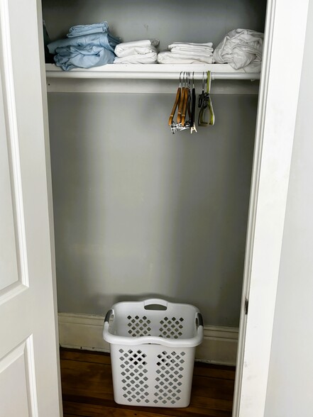 bedroom closet - 182 S French Broad Ave