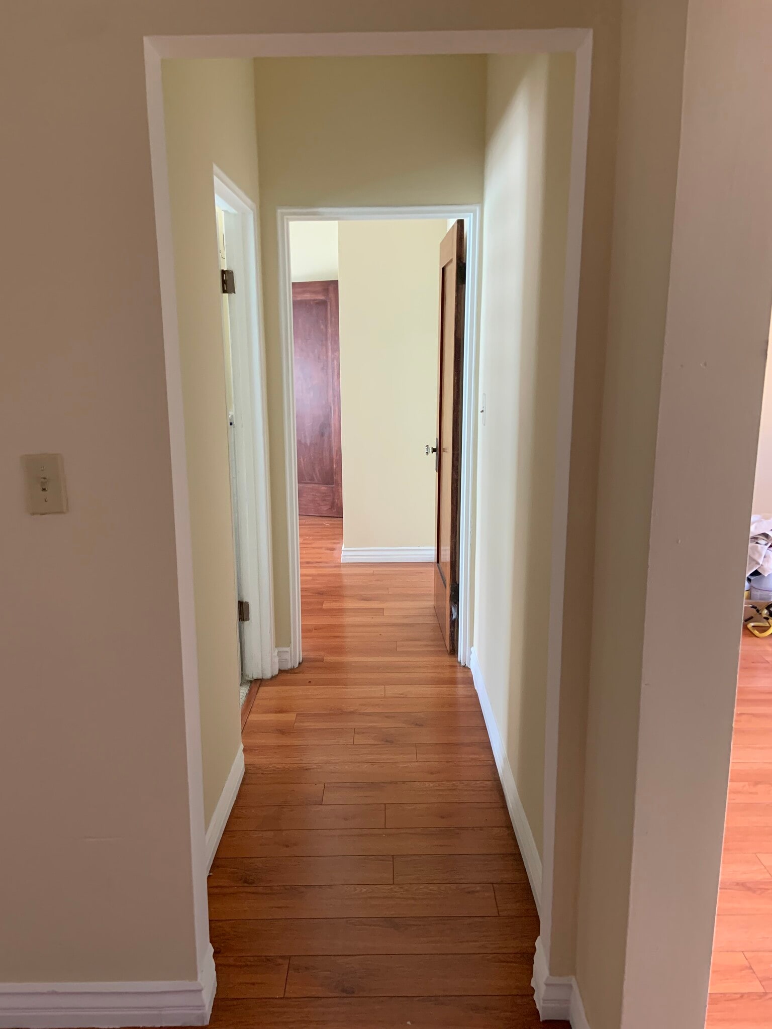 Hallway to Bath & Bedroom - 206 Columbia Ave