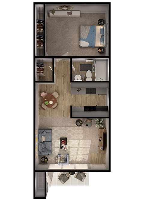 Floorplan - Verde Apartments