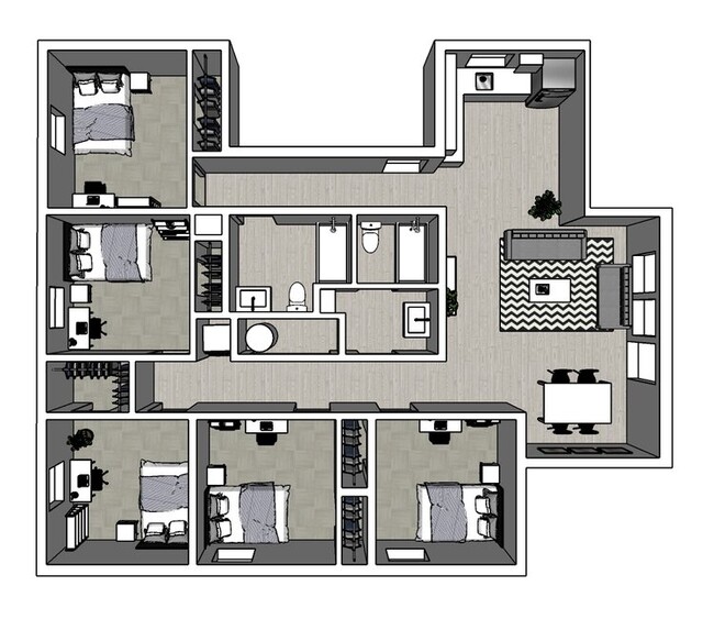 Floorplan - 126 College