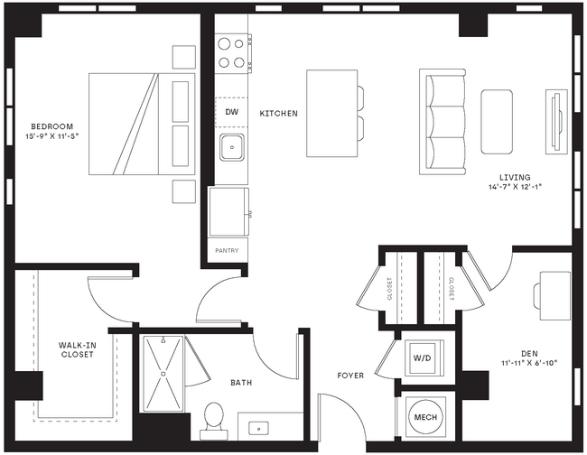 Floorplan - St Albans Lofts Residential