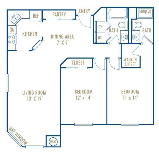 Floorplan - Fountain Place